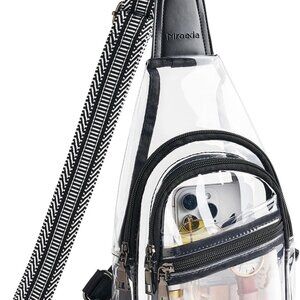 for Stadium Events Approved Clear Purses for Women Crossbody Transparent Bag Sta